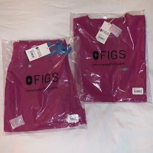 NEVER WORN- tags on- FIGS scrub set -
